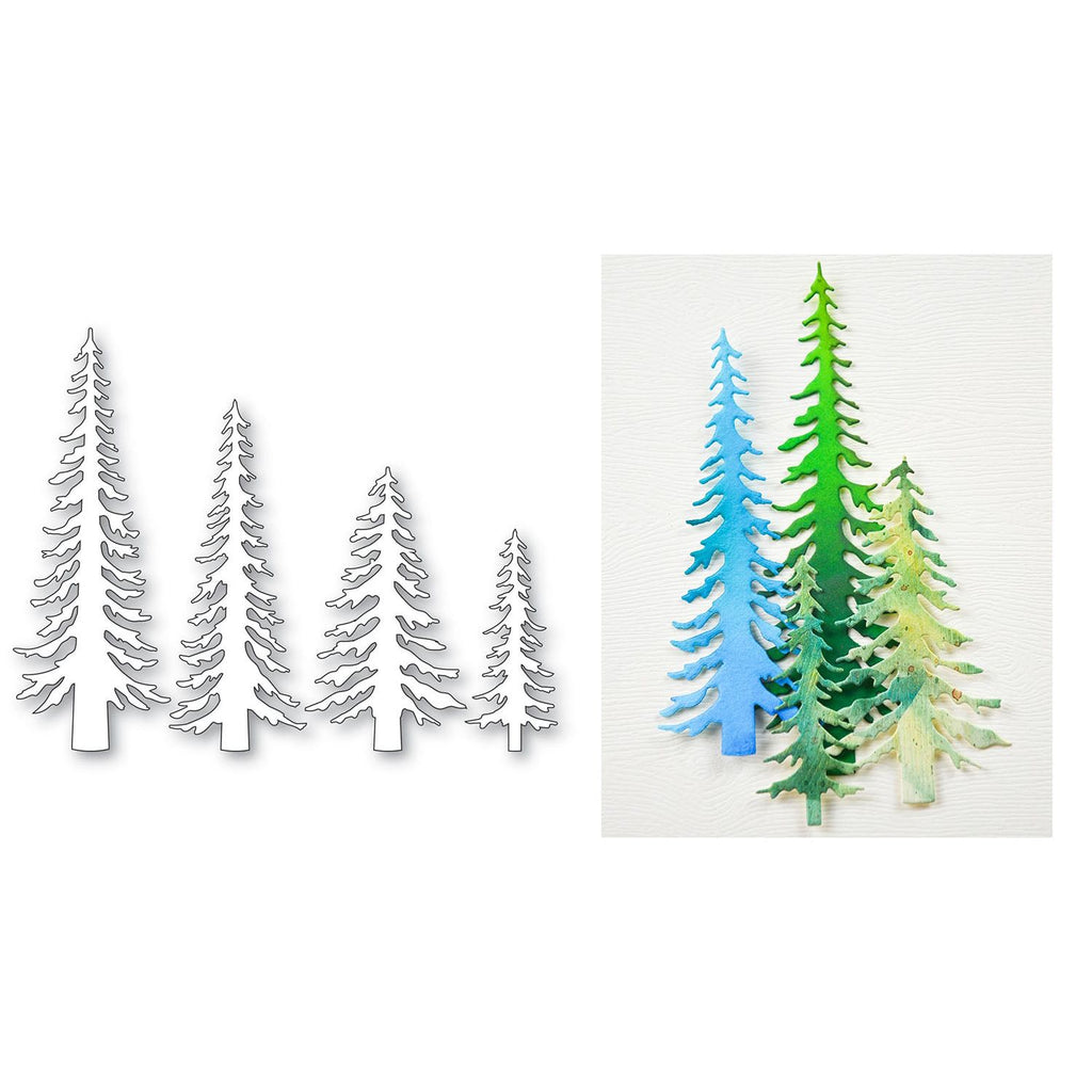Memory Box Tall Evergreen Trees Dies 94939