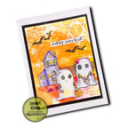 AALL & Create Happy Haunting A7 Clear Stamps aall953 halloween costume