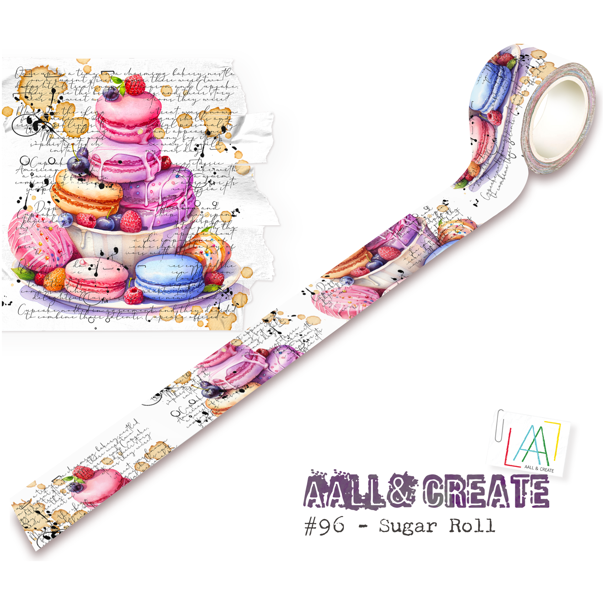 AALL & Create Sugar Roll Washi Tape 96