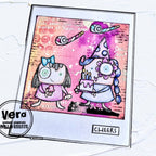 AALL & Create Time To Party A7 Clear Stamps 967 party
