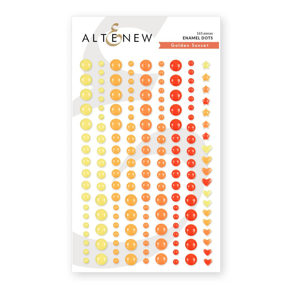 Altenew Golden Sunset Enamel Dots alt8841