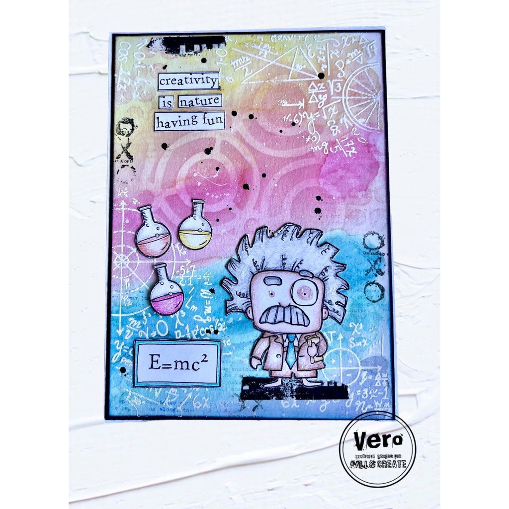 AALL & Create Equations A7 Clear Stamp aall973 einsetin