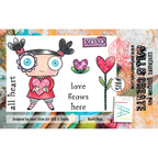 AALL & Create Heart Hugs A7 Clear Stamp Set 975