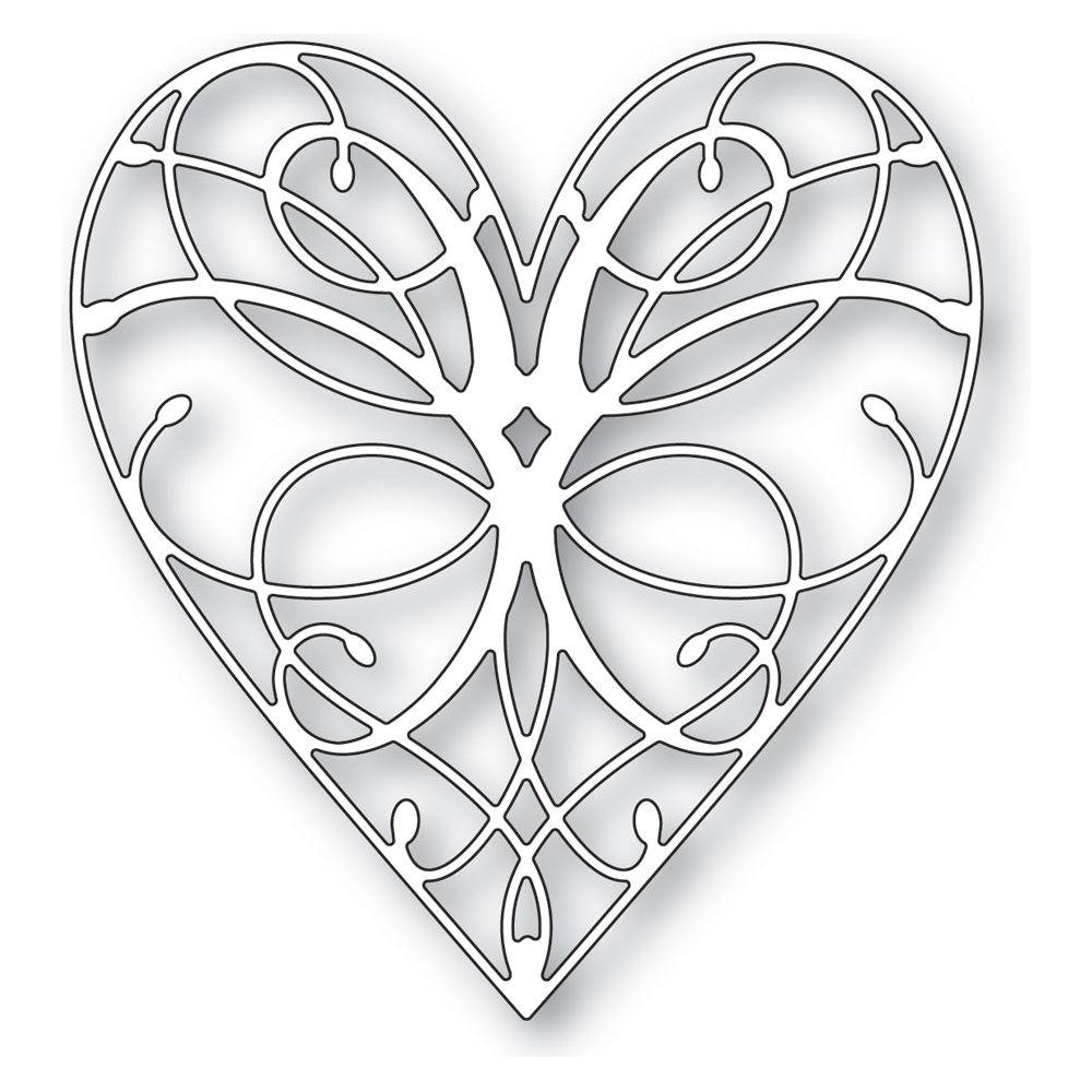 Memory Box LA RUE HEART Craft Die 98255