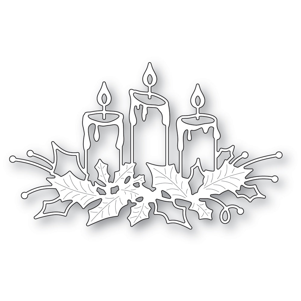 Memory Box GLOWING CANDLES Craft Die 98661