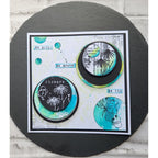 AALL & Create Seeds Of The World A7 Clear Stamp aall996 be brave