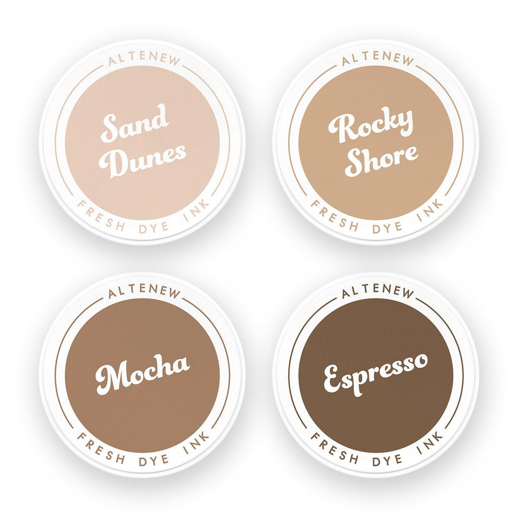 Altenew Coffee Break Fresh Dye Ink Pad Set alt8283bn