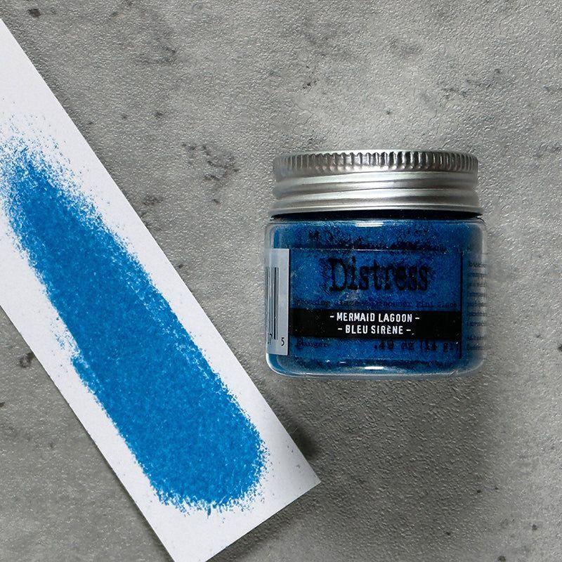 Tim Holtz Distress Embossing Glaze Mermaid Lagoon Ranger tde84075 Color Swatch | color-code:ALT02