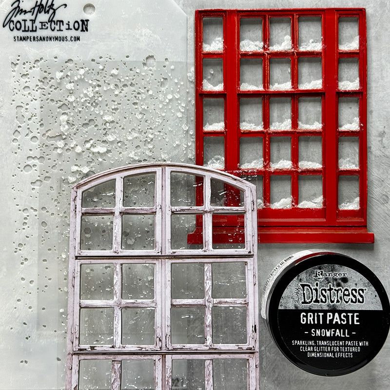 Tim Holtz Distress Snowfall Grit Paste Ranger tsck81142 Snowy Windows | color-code:ALT12