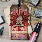 Tim Holtz Cling Rubber Stamps Holiday Sketchbook cms456