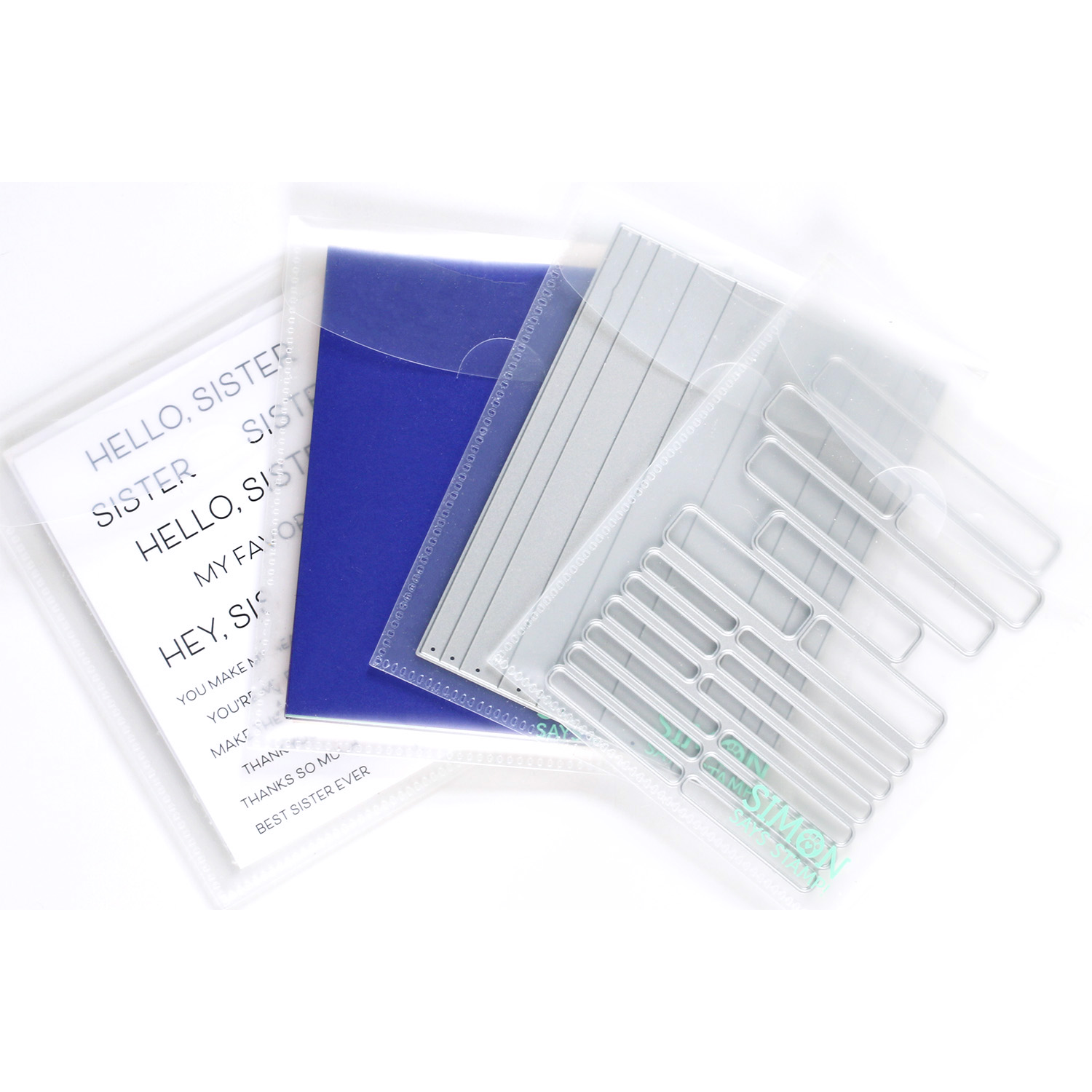 Simon Says Stamp PAWSITIVELY EVERYTHING CLEAR POCKETS st0010 | color-code:ALT03