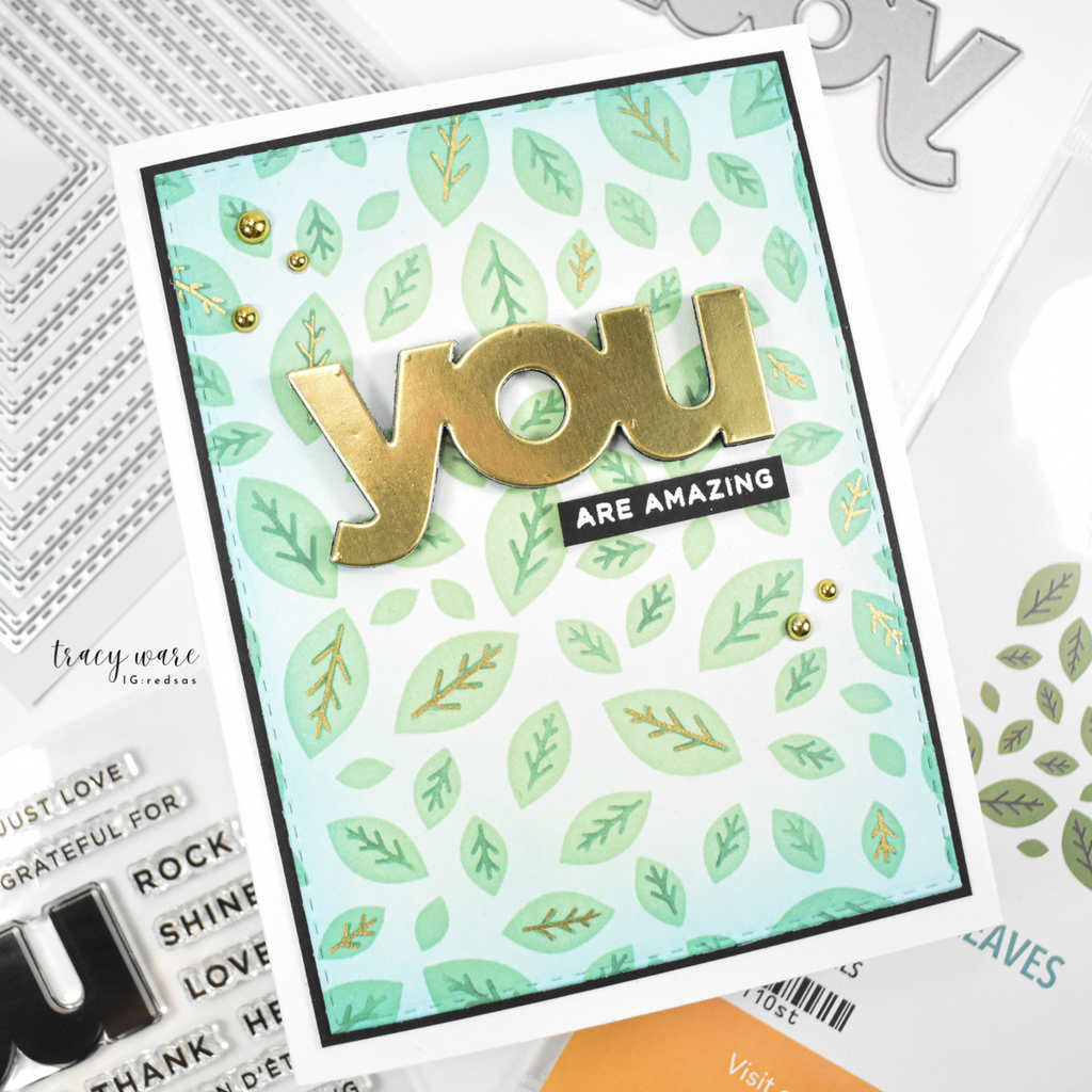 Simon Says Stamp Nested Stitched Rectangles Wafer Dies 1528sd Beautiful Moments Friend Card