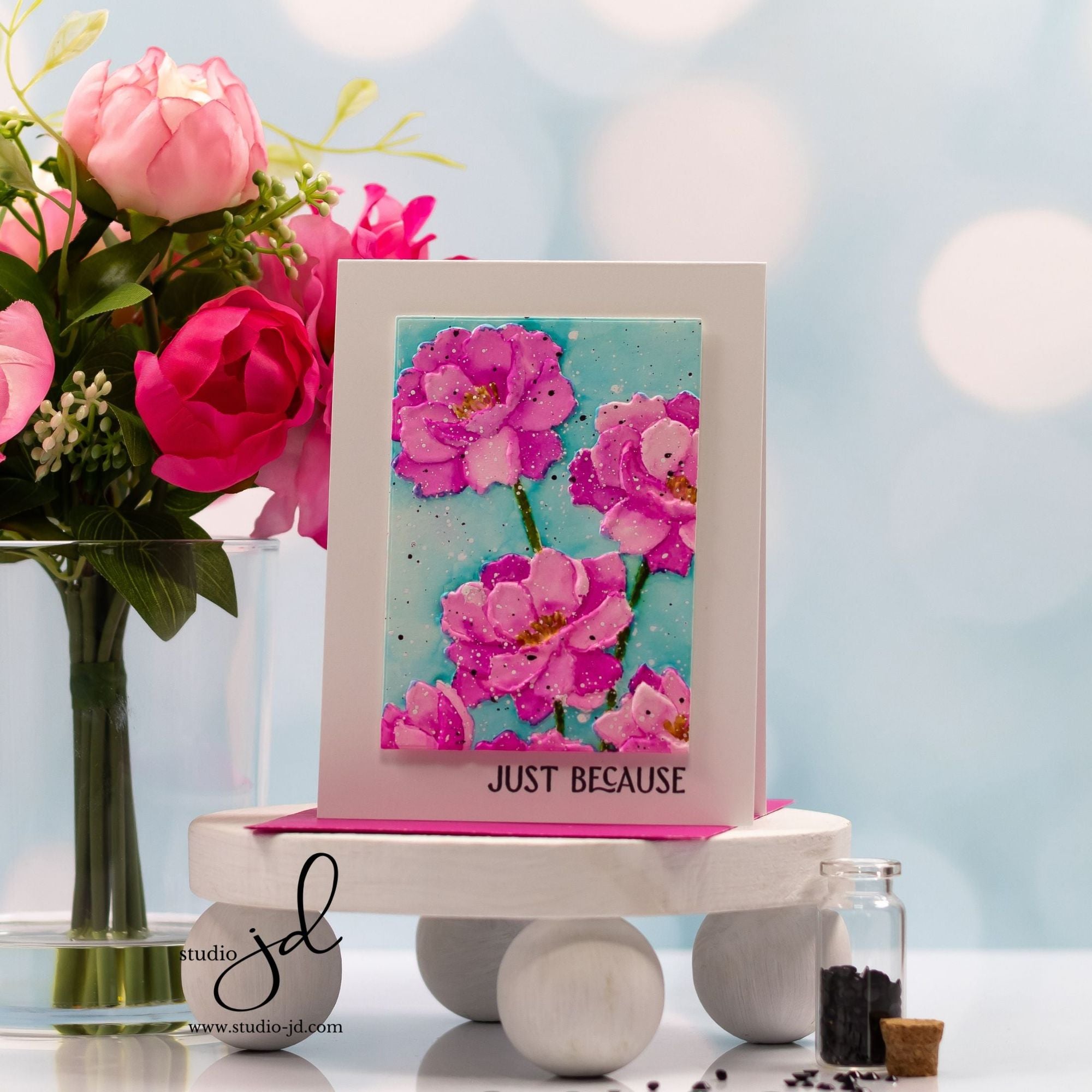 Simon Says Stamp A2 Rectangles Wafer Dies 8005sd You Are My Favorite Just Because Card | color-code:ALT04