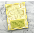 Simon Says Stamp A2 Rectangles Wafer Dies 8005sd You Are My Favorite Birthday Card