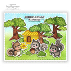 Simon Says Stamp A2 Scalloped Rectangles Wafer Dies 8021sd STAMPtember Friend Card | color-code:ALT03