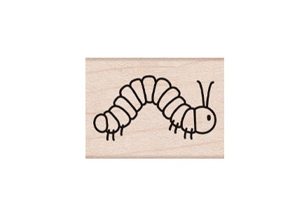 Hero Arts Mounted Rubber Stamp Inchworm a6496
