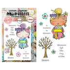 AALL & Create A Moment To Blossom A7 Clear Stamp Set 1354
