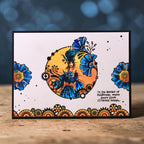 AALL & Create Aerial Mechanica A6 Clear Stamp Set 1464 garden of steampunk