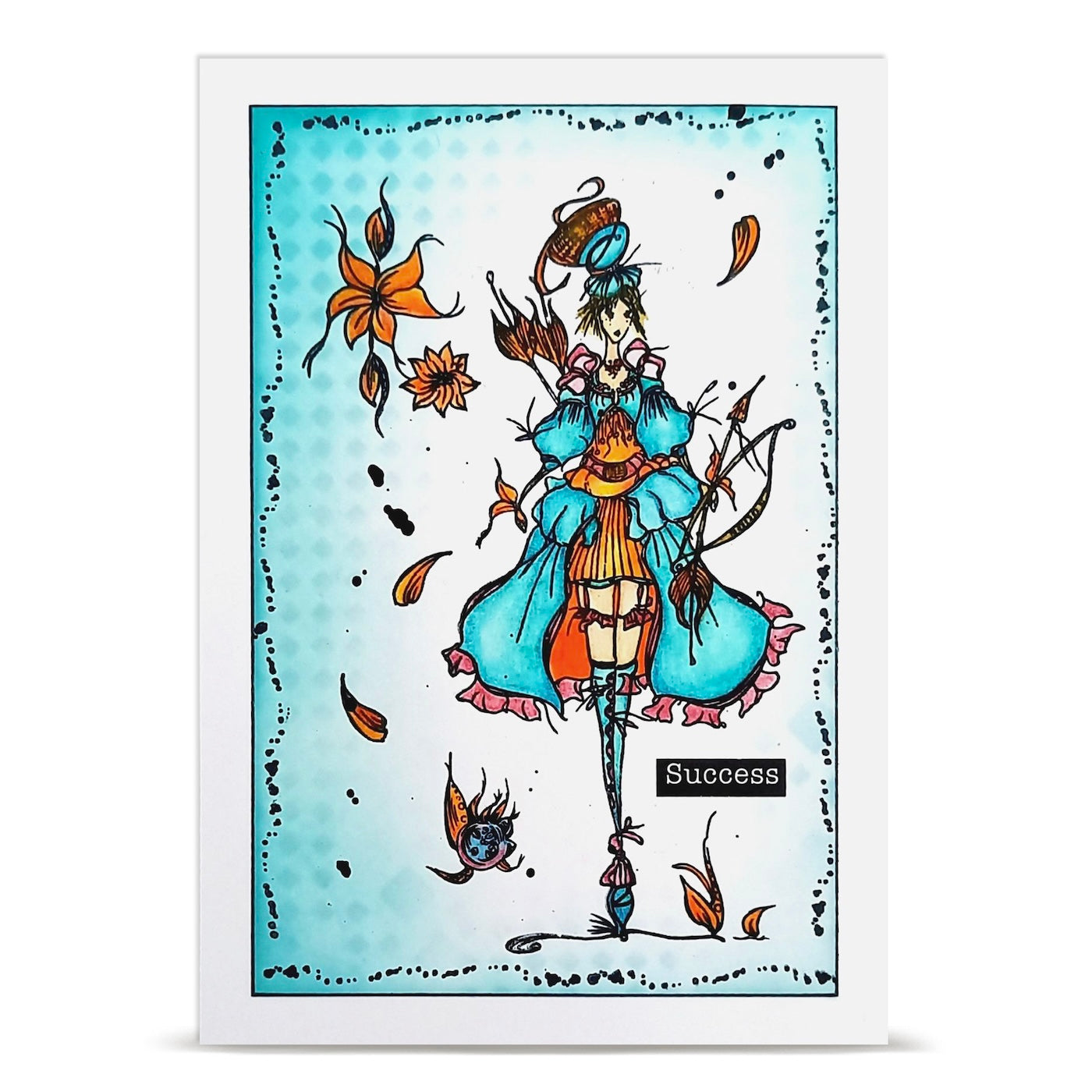 AALL & Create Aether Huntress A6 Clear Stamp Set 1463 success