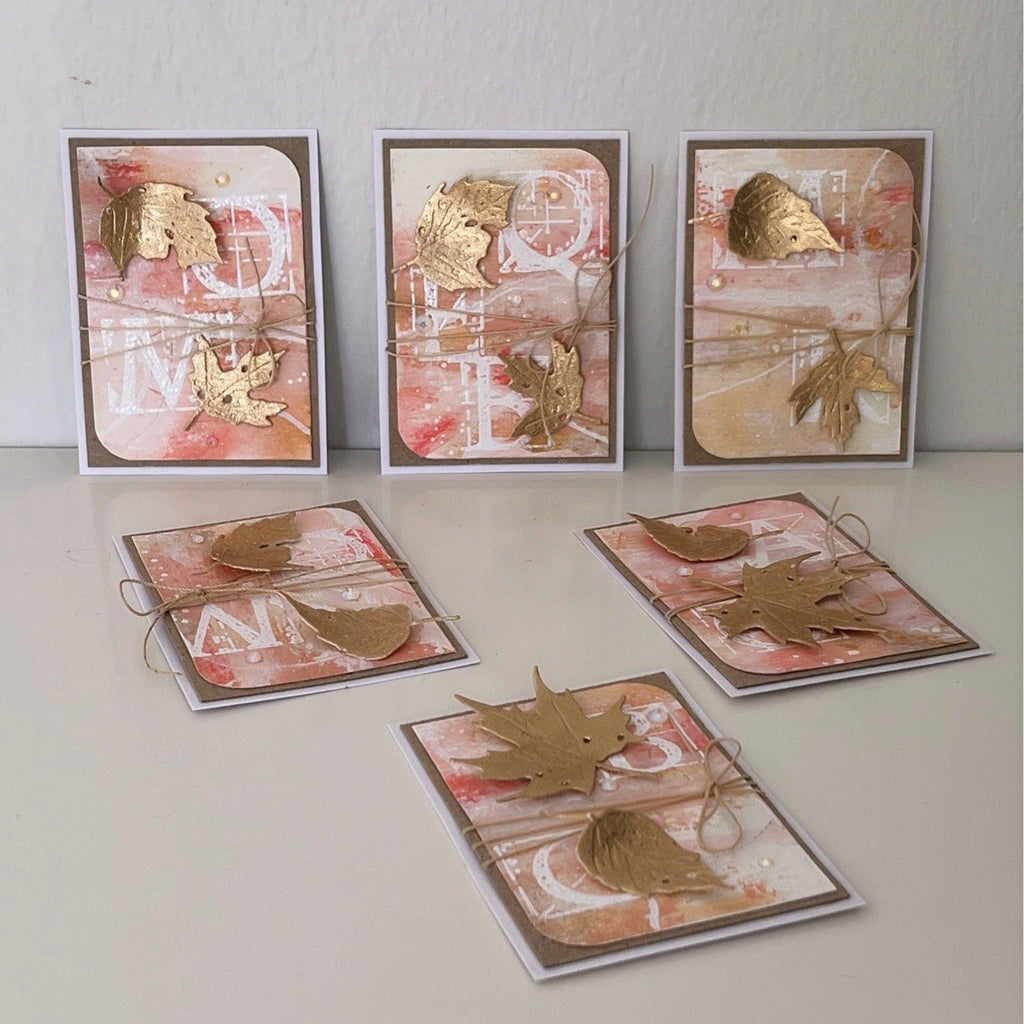 AALL & Create Aged Manuscript A5 Clear Stamp Set 1275 leaves