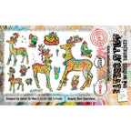 AALL & Create Angelic Deer Guardians A6 Clear Stamp Set 1223