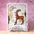 AALL & Create Angelic Deer Guardians A6 Clear Stamp Set 1223