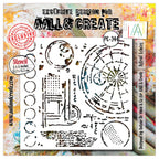AALL & Create Astral Echoes 6x6 Stencil 244