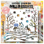 AALL & Create Autumn Glow 6x6 Stencil pc-271