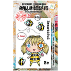 AALL & Create BE BEAUTIFUL A7 Clear Stamps 416