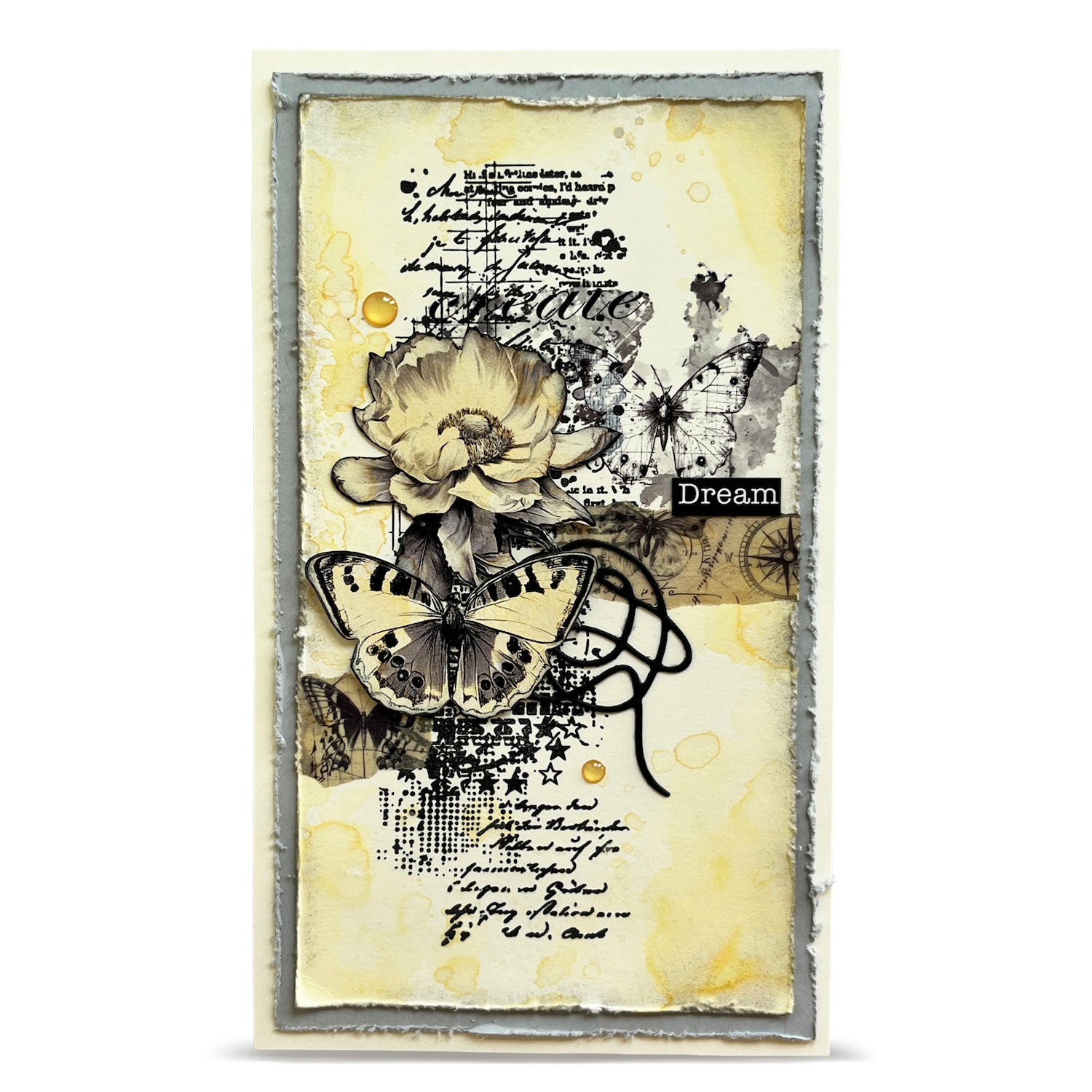 AALL & Create Bee Geometry A6 Clear Stamp Set 1341 dream