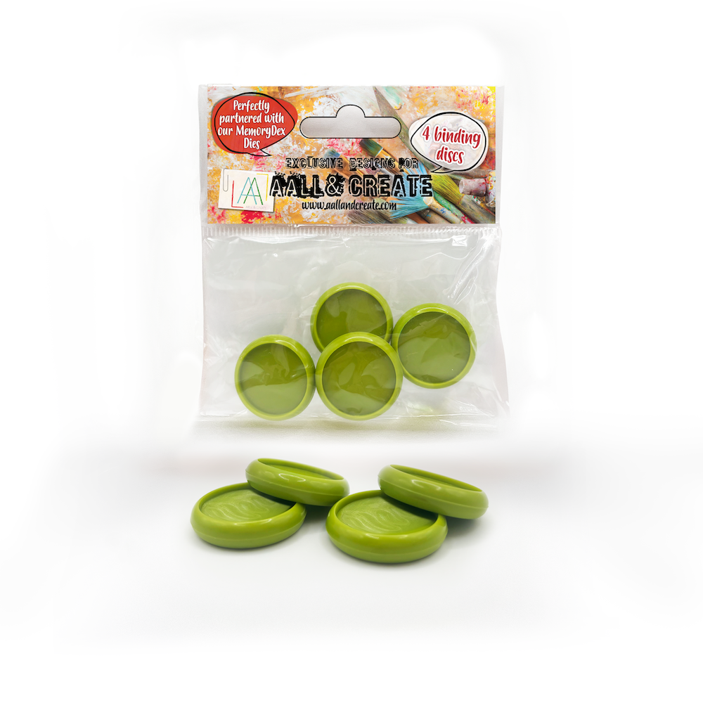AALL & Create Binding Discs Olive Green bd-olv