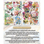 AALL & Create Bloomscape Rub Ons ro-025 instructions