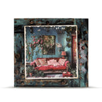 AALL & Create Blueish Parlor Layer It Up Washi Tape 132 couch