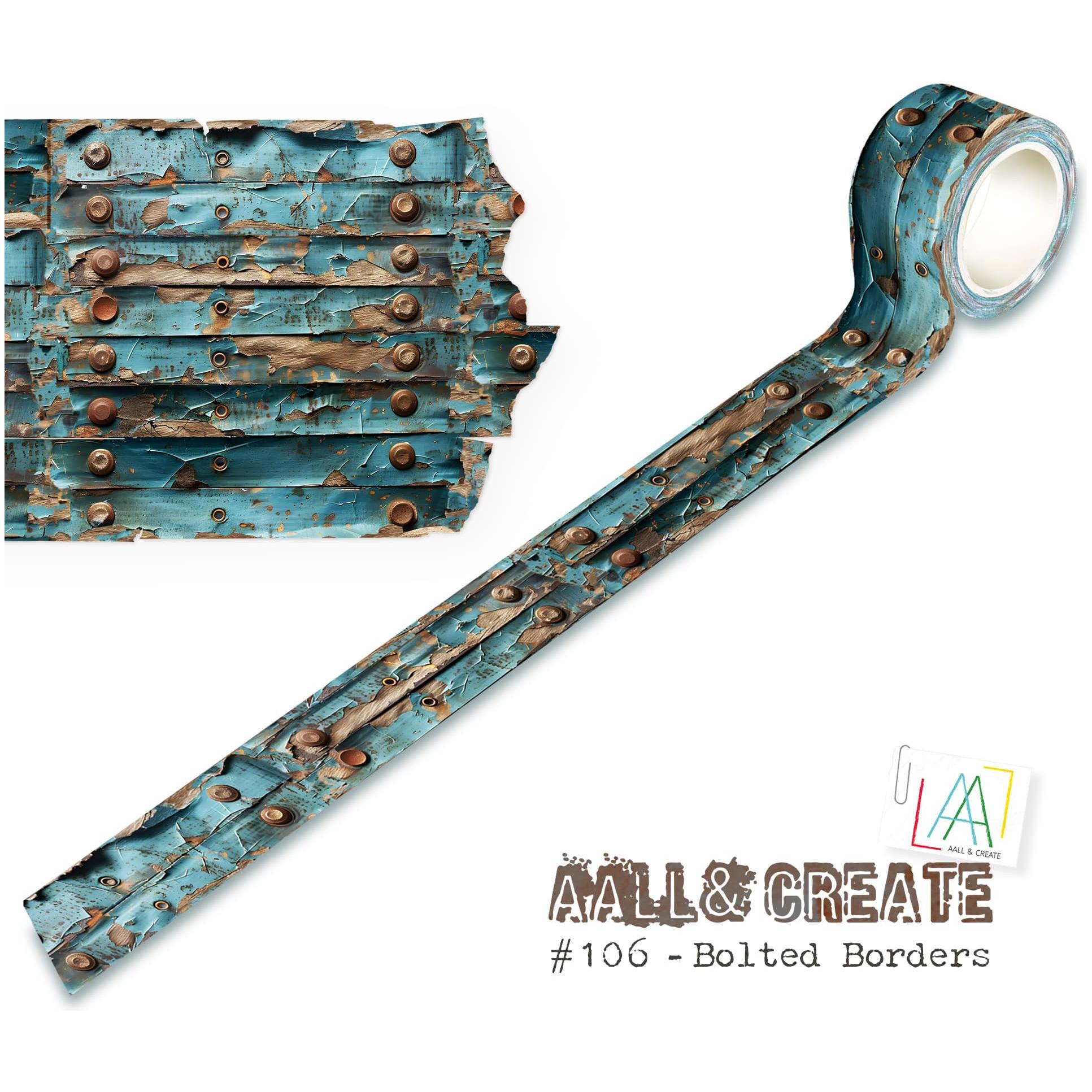 AALL & Create Bolted Borders Layer It Up Washi Tape 106