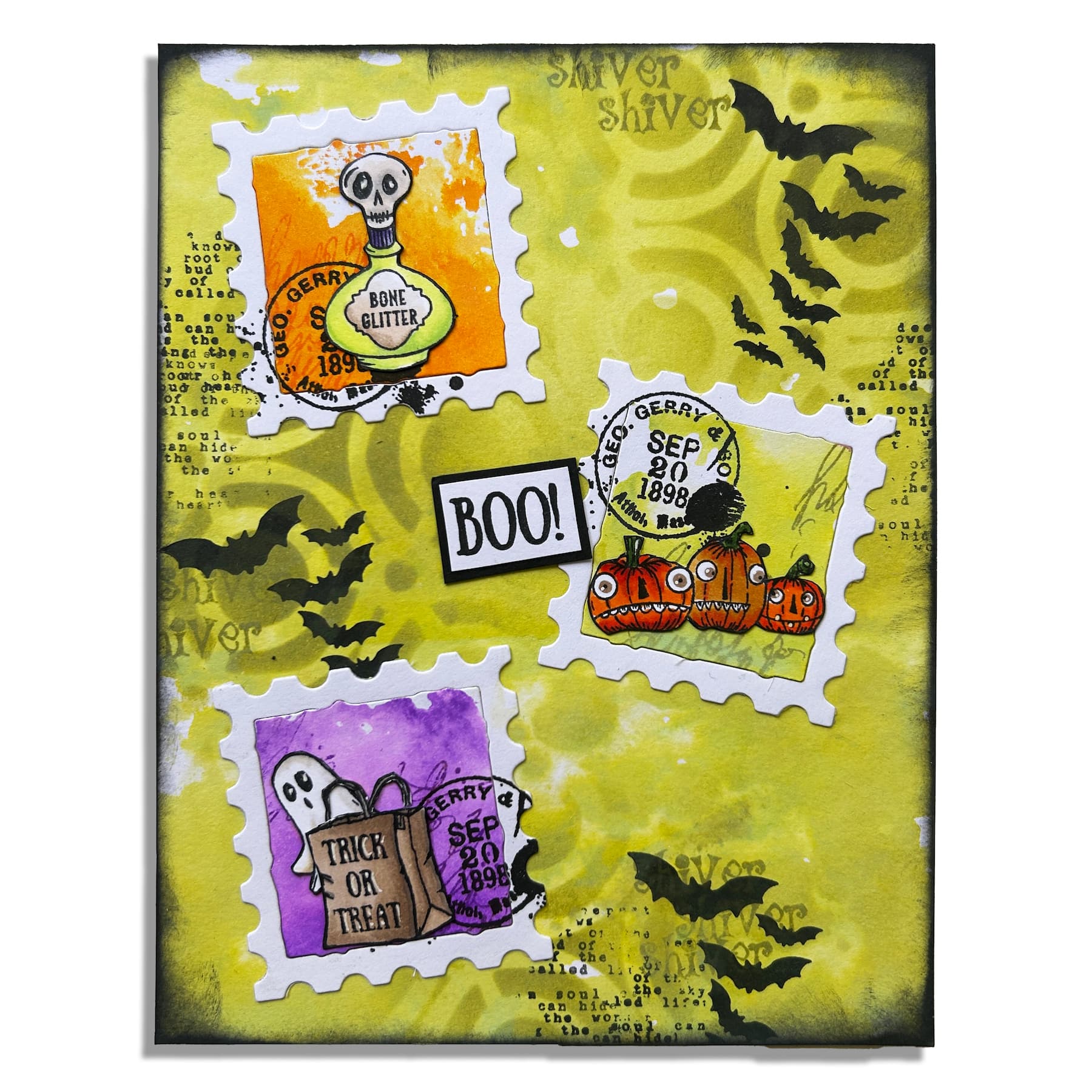 AALL & Create Boosentials A6 Clear Stamp Set 1203
