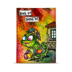 AALL & Create Born To Blend In A6 Clear Stamp Set 1412 blend in