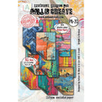AALL & Create Bright and Broken Timber Tints A5 Design Paper pa023