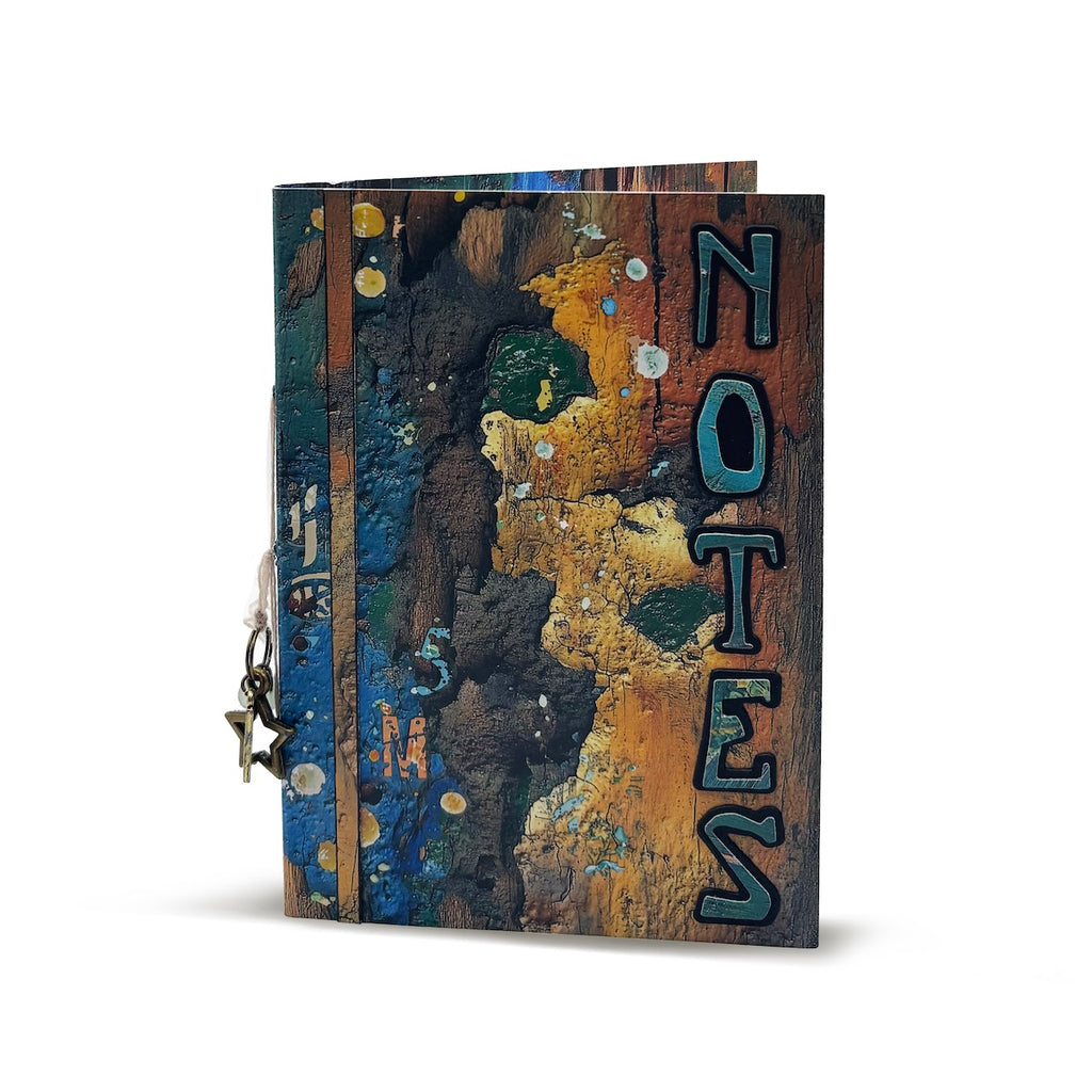 AALL & Create Bright and Broken Timber Tints A5 Design Paper pa023 notes