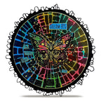 AALL & Create Bubble Field 6x6 Stencil pc-263 dream big butterfly