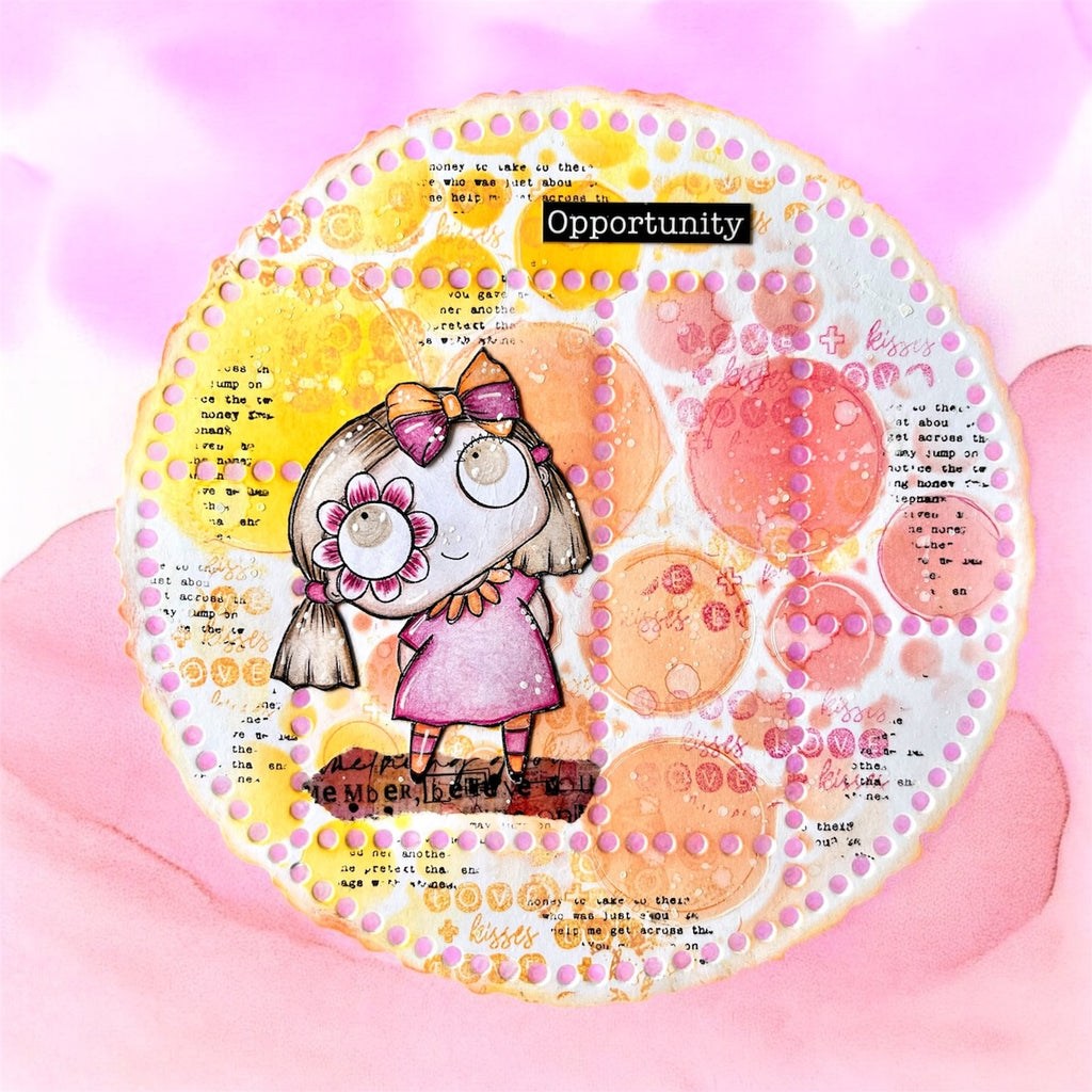 AALL & Create Bubblescape Stencil 242 oppurtunity