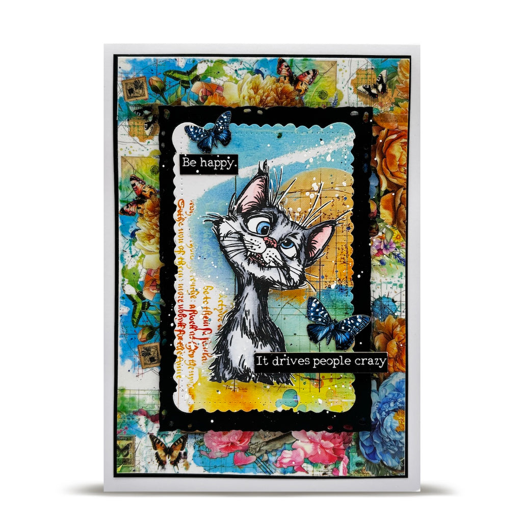 AALL & Create Butterfly Correspondence Layer It Up Washi Tape 142 cat