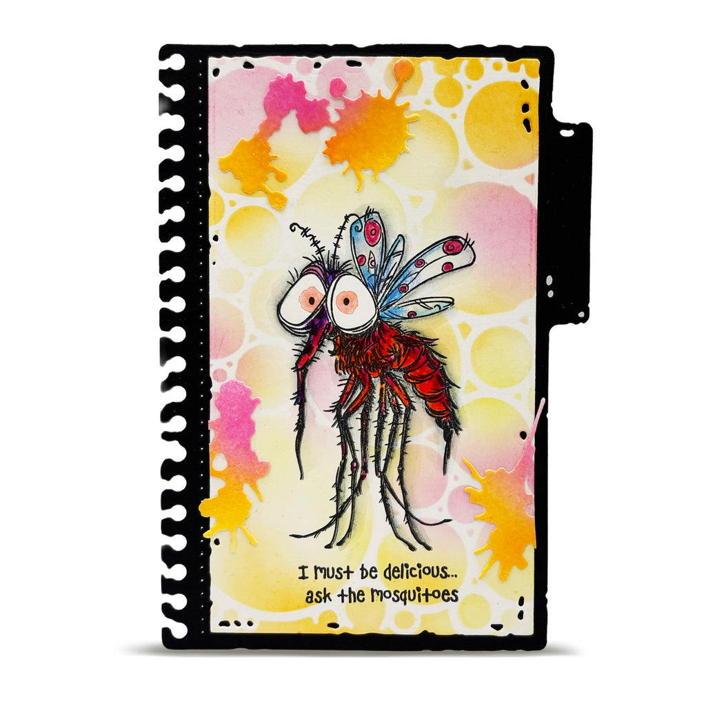 AALL & Create Buzz-ing By A6 Clear Stamp Set 1409 mosquito