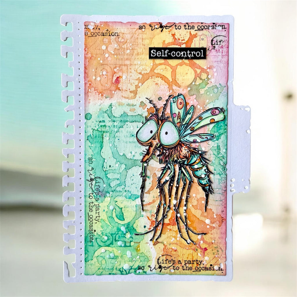 AALL & Create Buzz-ing By A6 Clear Stamp Set 1409 mosquito self control