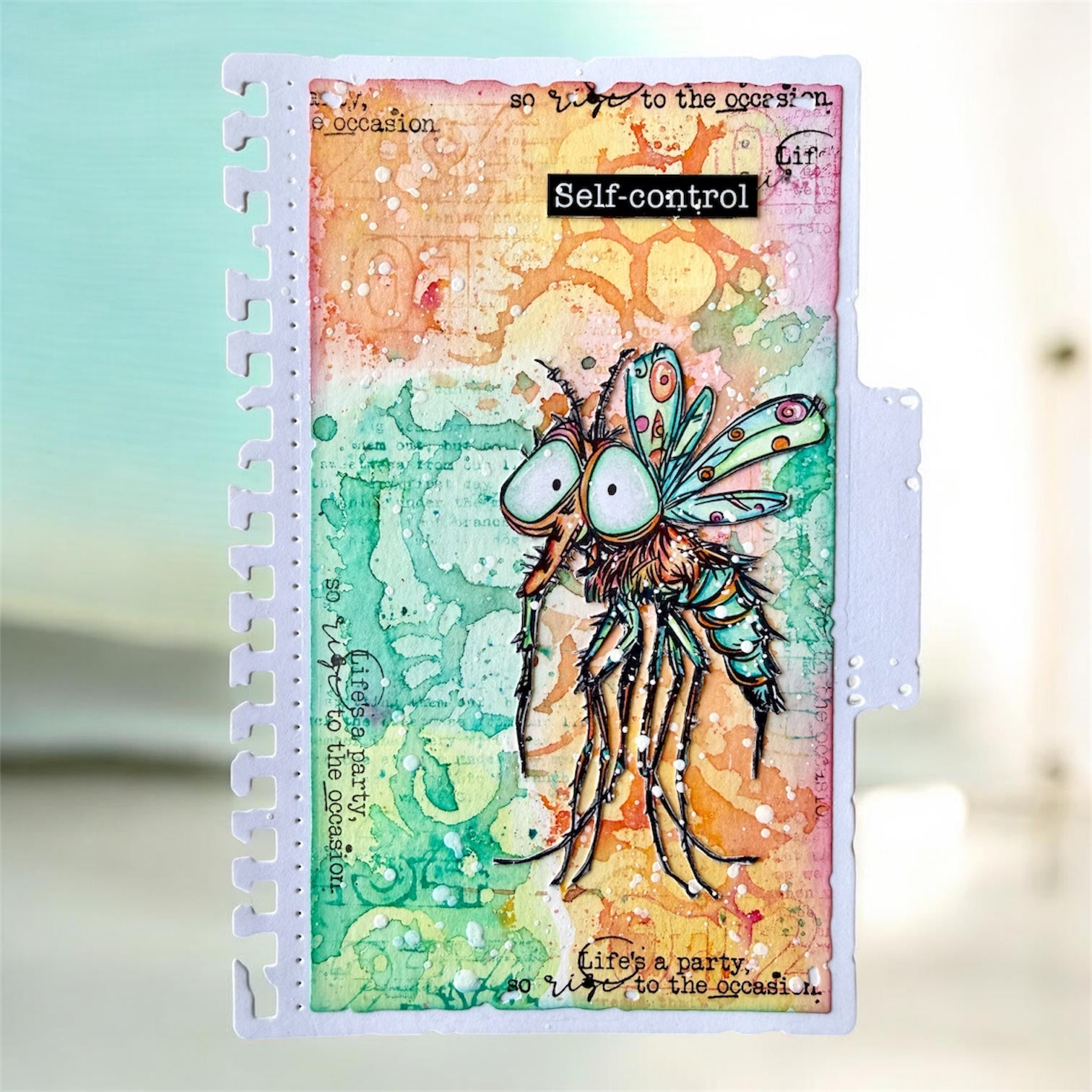 AALL & Create Buzz-ing By A6 Clear Stamp Set 1409 mosquito self control