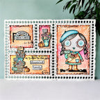 AALL & Create Camden Flower Market A7 Clear Stamps 1323 camden