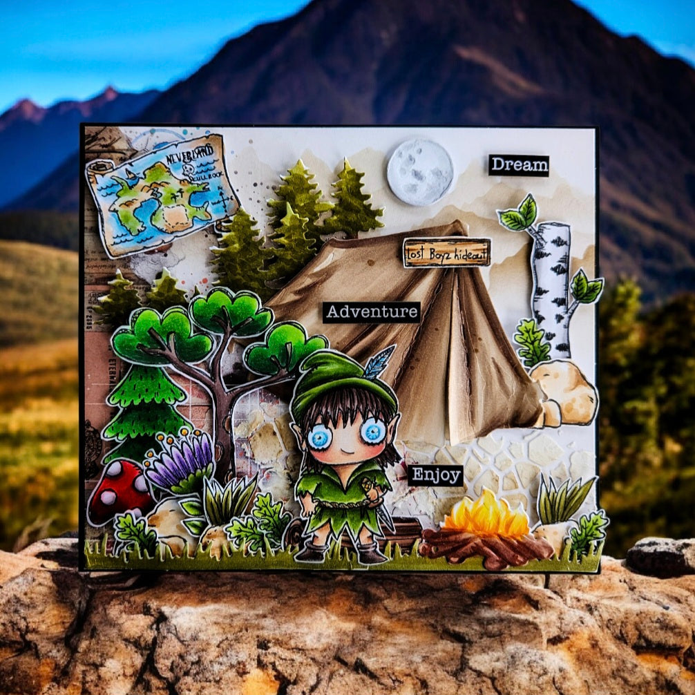 AALL & Create Campout Magic Dies di-103 enjoy