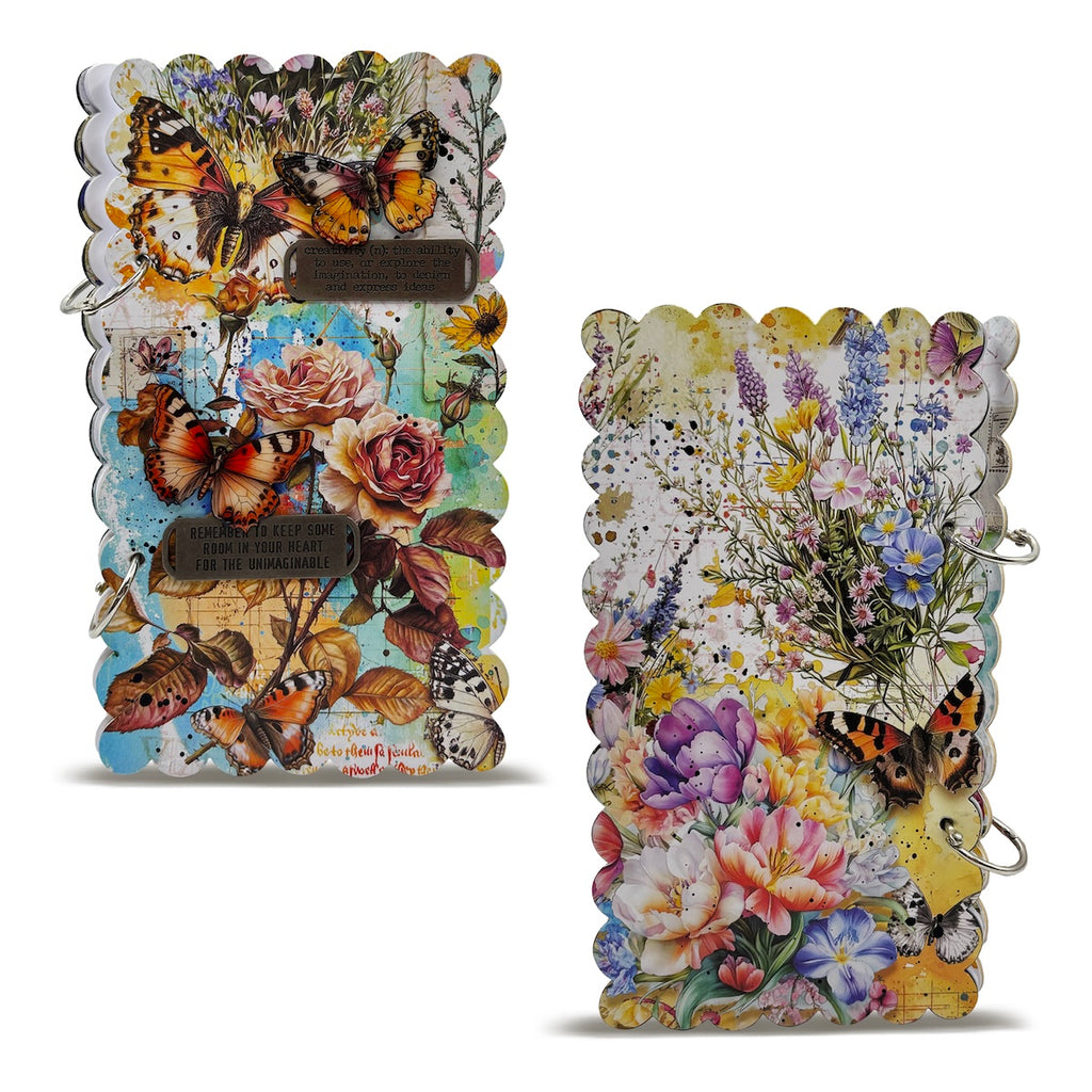 AALL & Create Canvas Play 12x12 Design Paper pa-044 butterfly
