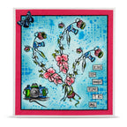 AALL & Create Capturing Joy A6 Clear Stamp Set 1432 flowers