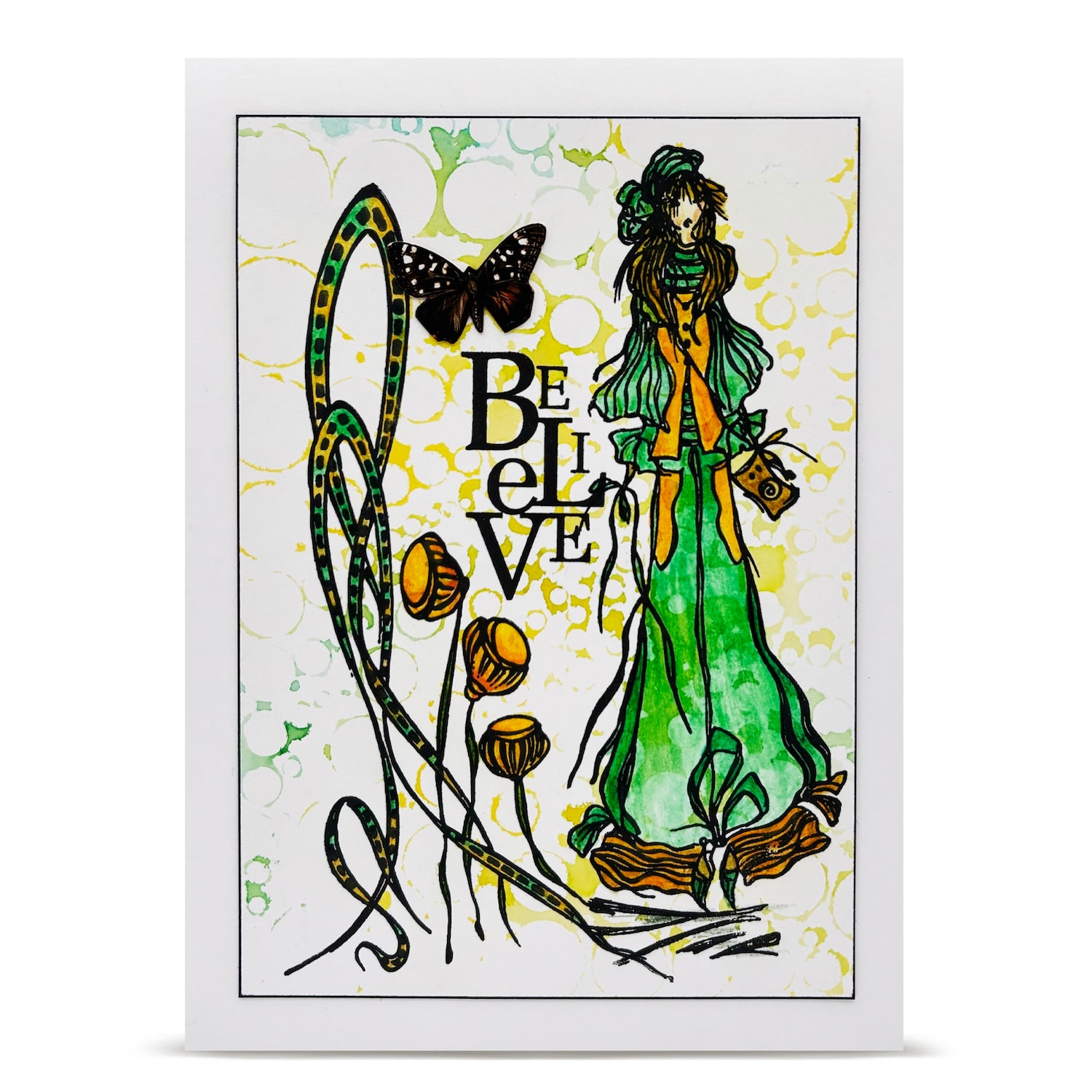 AALL & Create Capturing The Unseen A6 Clear Stamp Set 1429 believe