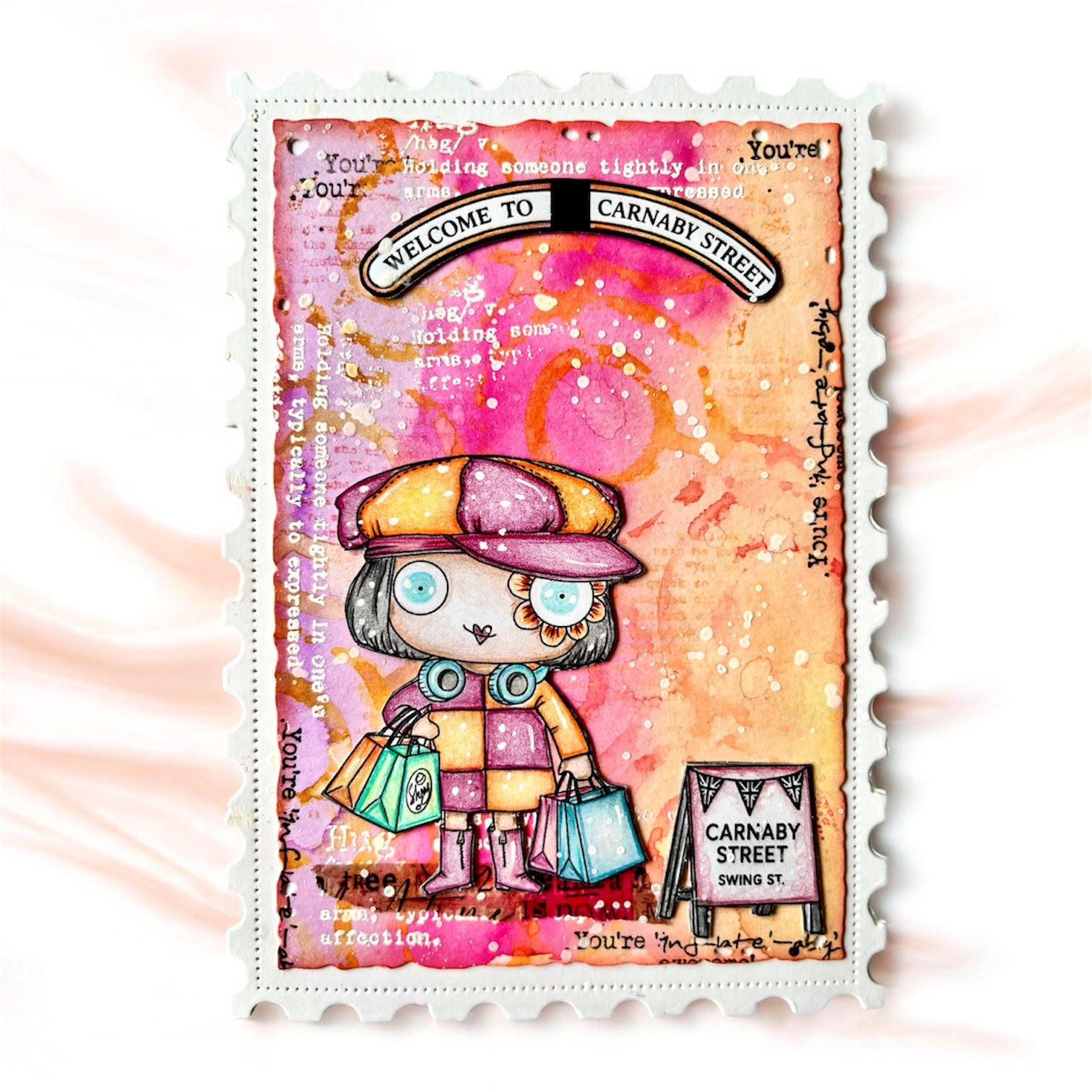 AALL & Create Carnaby Street A7 Clear Stamps 1324 carnaby